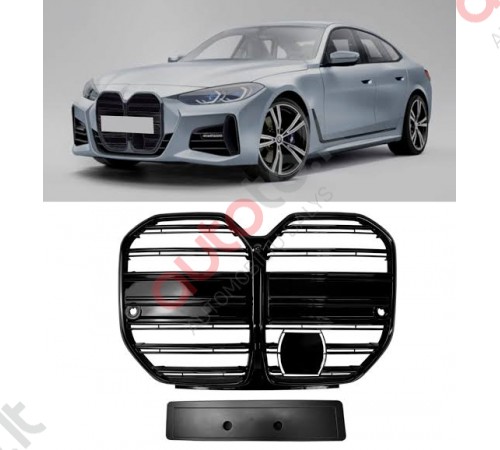Bmw 4 G26 stiliaus dvigubos priekinės grotelės